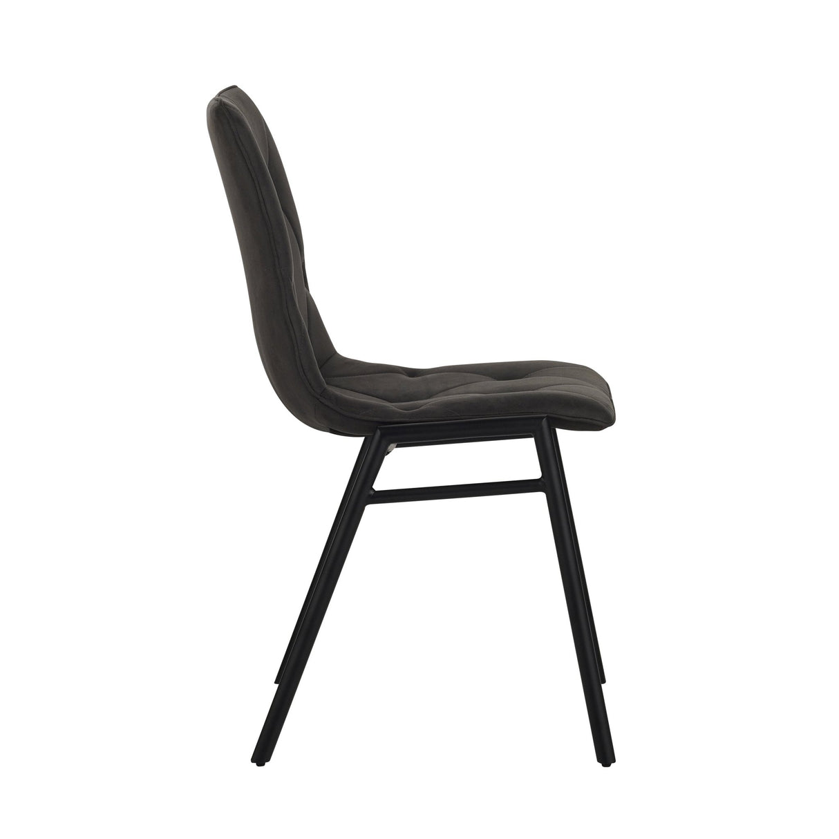 Noan Dining Chair Microfiber Anthracite