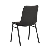 Noan Dining Chair Microfiber Anthracite