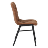 Noan Dining Chair Microfiber Cognac