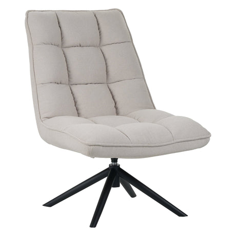 Yuki Swivel Armchair Bouclé Beige