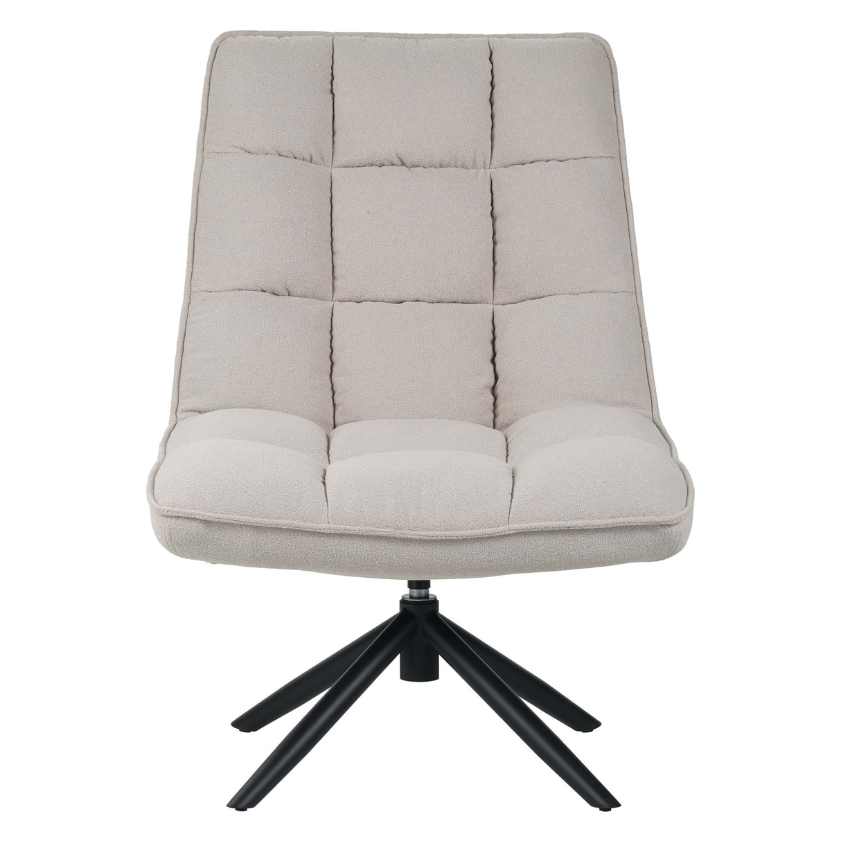 Yuki Swivel Armchair Bouclé Beige