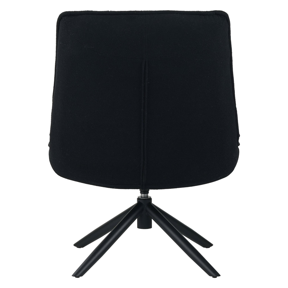 Yuki Swivel Armchair Bouclé Black