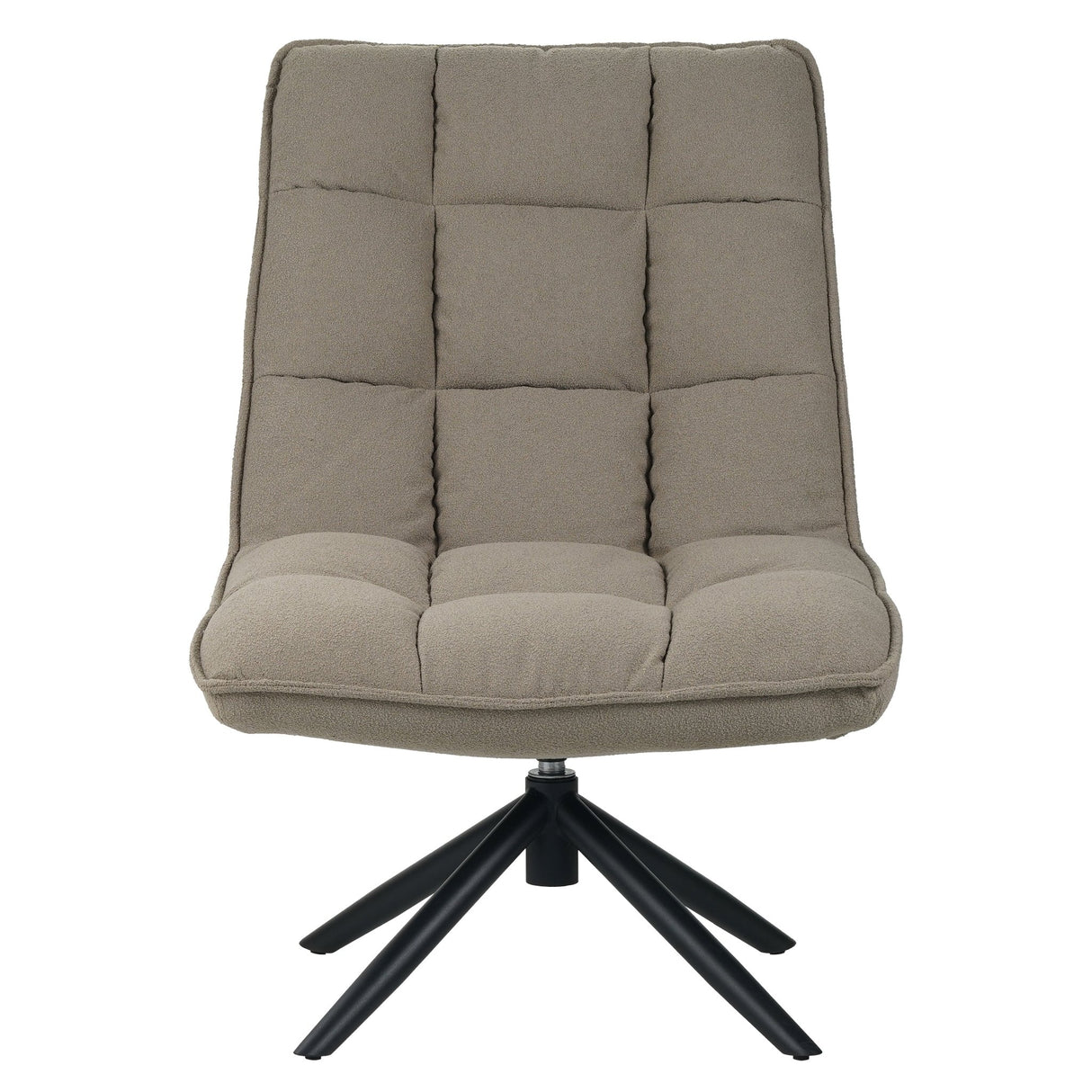 Yuki Swivel Armchair Bouclé Taupe