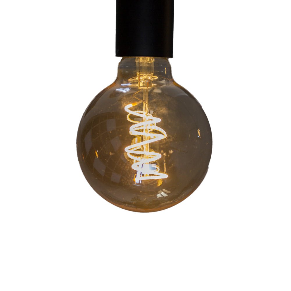 Light source LED filament Bol Ø9.5 amber -colored