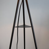 Royan Industrial Floor Lamp Black