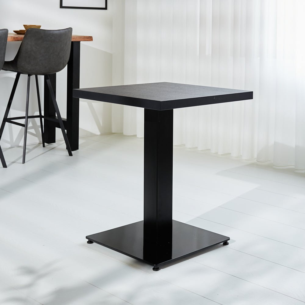 Bistro table Robin Square Melamine Black