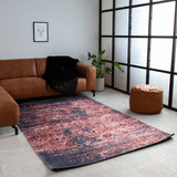 Dylan Red Floral Rug 160x230 cm