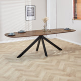 Eettafel Paris Dimehouse Bruin LxBxH 265x105x8 Acaciahout Sfeerfoto anders