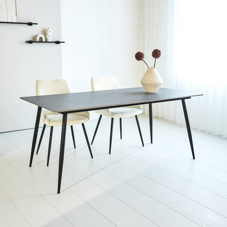 Eettafel Jules Grey Dimehouse Grijs LxBxH 78x27x10 Sintered stone Sfeerfoto in situatie