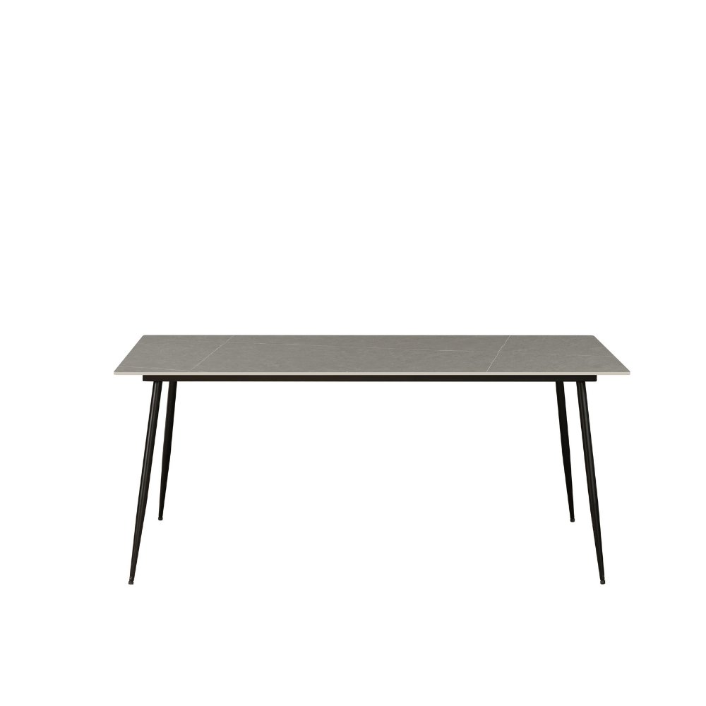 Eettafel Jules Grey Dimehouse Grijs LxBxH 78x27x10 Sintered stone Witfoto vooraanzicht