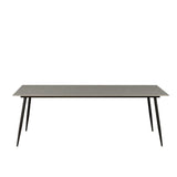 Eettafel Jules Grey Dimehouse Grijs LxBxH 78x27x10 Sintered stone Witfoto vooraanzicht