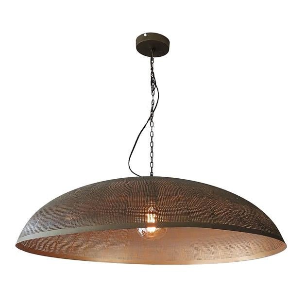 Hanglamp Danique DH Interior Brons LxBxH 101x101x34 Brons Witfoto vooraanzicht