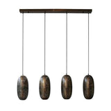 Hanglamp Rama DH Interior Brons LxBxH 125x51x22 Brons Witfoto vooraanzicht