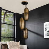 Hanglamp Suzie DH Interior Brons LxBxH 80x68x32 Brons Sfeerfoto schuin vooraanzicht