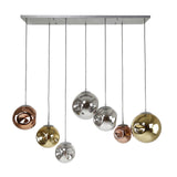 Hanglamp Ada DH Interior Zilver LxBxH 135x73x37 Zilver Witfoto vooraanzicht