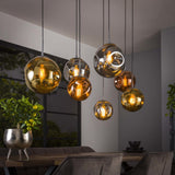 Hanglamp Ada DH Interior Zilver LxBxH 135x73x37 Zilver Sfeerfoto schuin vooraanzicht