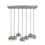 Hanglamp Juliette DH Interior Zilver LxBxH 116x48x33 Zilver Witfoto vooraanzicht