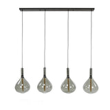 Hanglamp Karen DH Interior Zwart LxBxH 102x58x39 Metaal Witfoto vooraanzicht