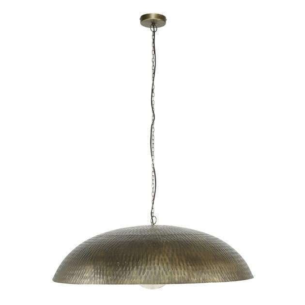 Hanglamp Lasse DH Interior Brons LxBxH 95x95x33 Brons Witfoto vooraanzicht