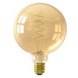 Lichtbron LED filament bol Ø 20 5W 2100K Dimehouse Amber LxBxH 30x30x15 Glas Witfoto vooraanzicht