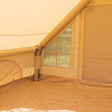 Tent Vier persoons Opblaasbaar Beige 300x200x210 cm Dimehouse Beige LxBxH 75x48x38 Katoen Sfeerfoto anders