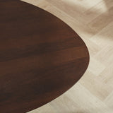 Salontafel Zoë Dark Walnut Dimehouse Bruin LxBxH 90x81x24 Mangohout Sfeerfoto detail