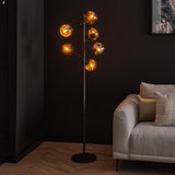 Vloerlamp Diamond DH Interior Zwart LxBxH 83x48x36 Metaal Sfeerfoto in situatie